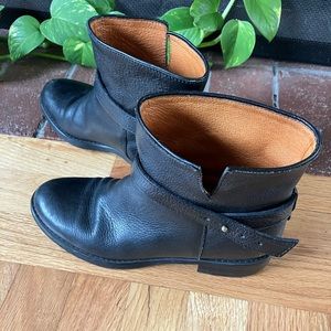 Madewell Lowrider Black Biker Bootie